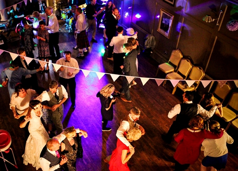 Ceilidh Knights Band at Ellingham Hall, Northumberland